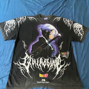 Dragon Ball Z Trunks Graphic Short Sleeve Tee - Black